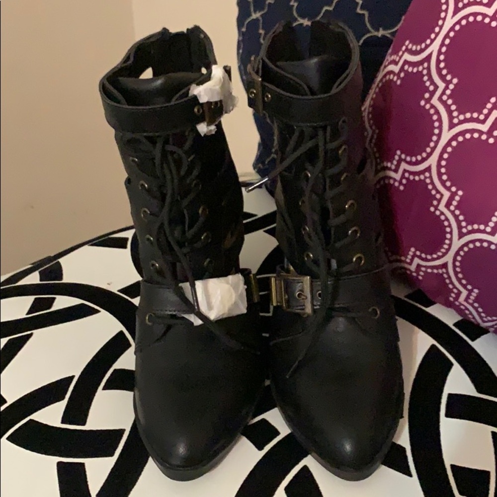 Black boots